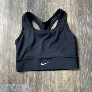 Nike Women's Black Racerback Sports Bra